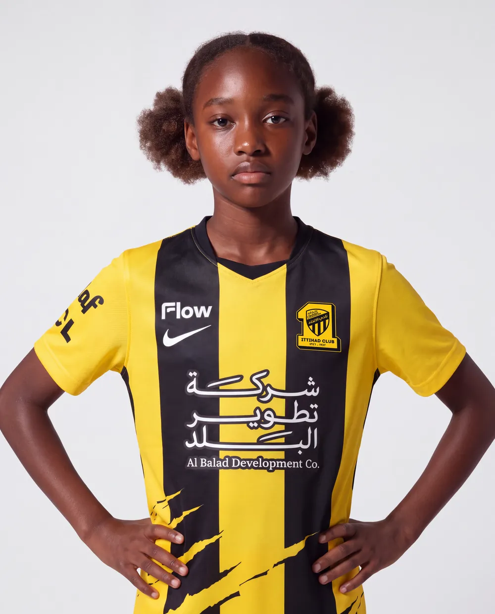 Kids home kit on model, detail
